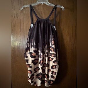 Cute Animal Print Tank Top 2XL